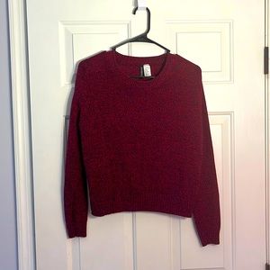 Medium red and black sweater from H&M